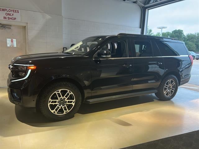 2025 Ford Expedition Active MAX in Black — front three-quarter view