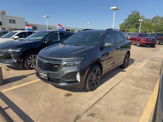 2022 Chevrolet Equinox RS in Iron Gray Metallic — front three-quarter view