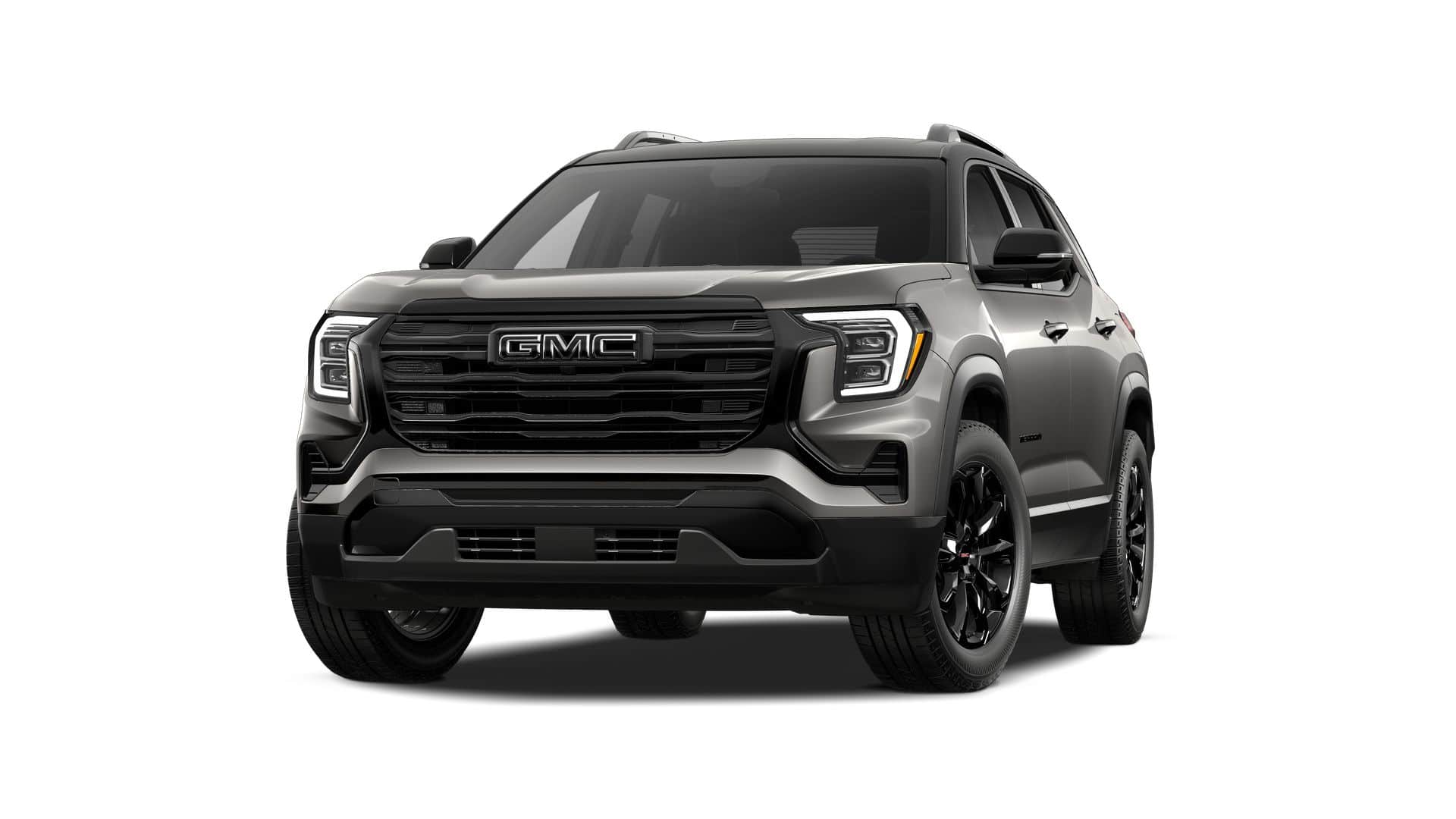 2027 GMC Terrain FWD Elevation in Sterling Metallic — front three-quarter view