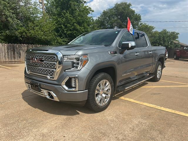2020 GMC Sierra 1500 Denali in Satin Steel Metallic — front three-quarter view